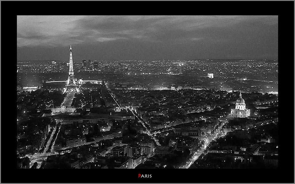 Paris by night